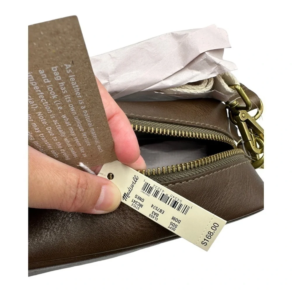 Madewell The Large Transport Camera Bag: Suede Inset Edition